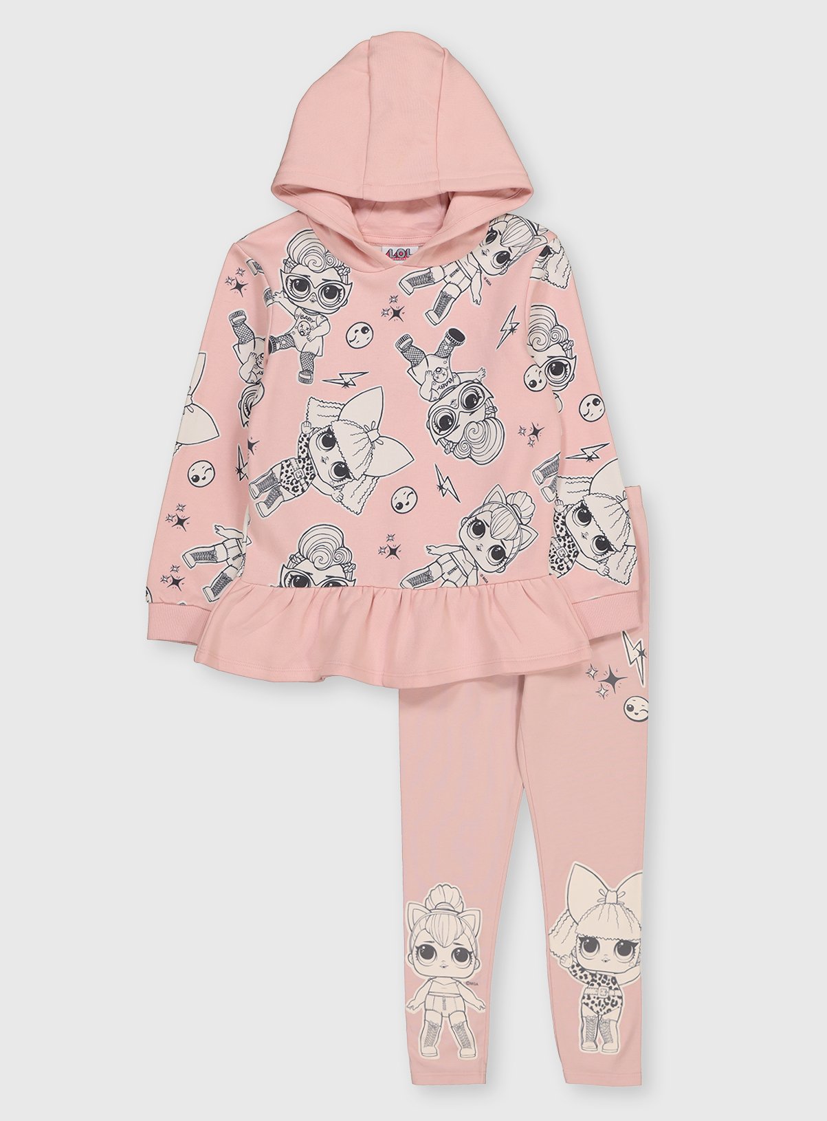 L.O.L Surprise! Pink Hoodie \u0026 Leggings 